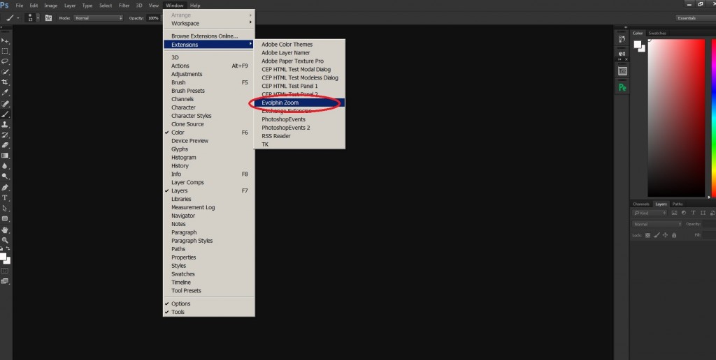 Plugin in Photoshop