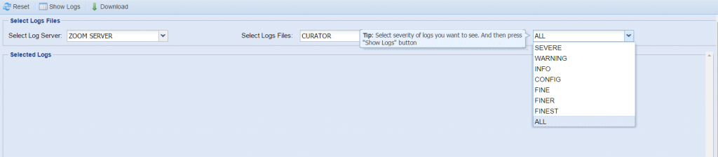 DifferentSeverityLevels-LogBrowser-Pic