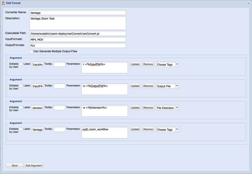 Vantage Converter