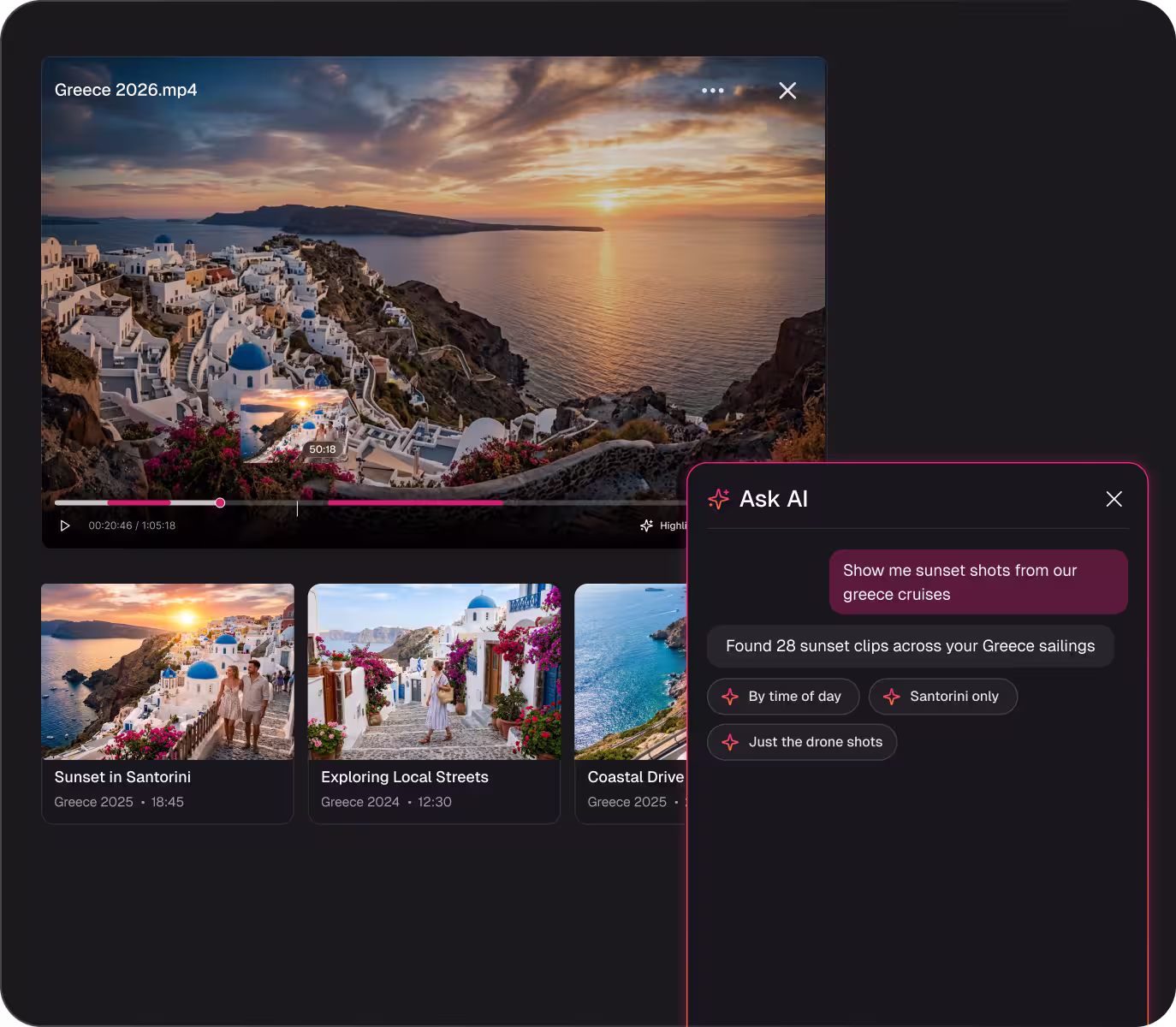 Ask your media library anything — product peek